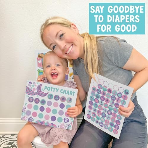 12 Potty Training Chart for Toddler Girls Sticker Reward Chart for Kids
