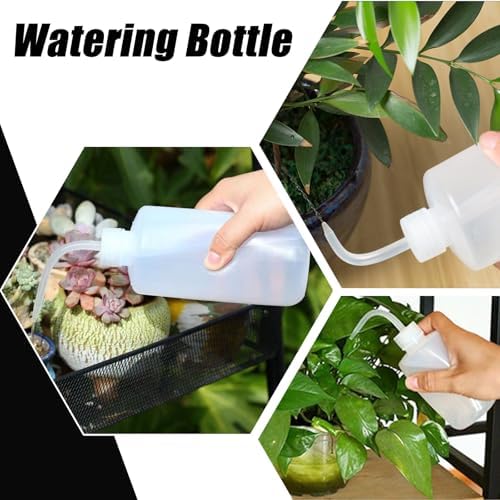 Squeeze Bottles 2-Pack (500ml/16.9oz) Heavy-Duty Squirt Bottle