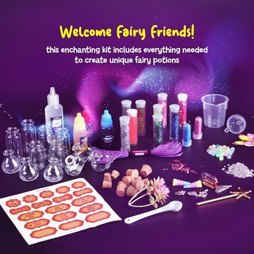 Fairy Magic Potion Kit for Kids - Magical Workshop Craft Kits - Girls Gifts