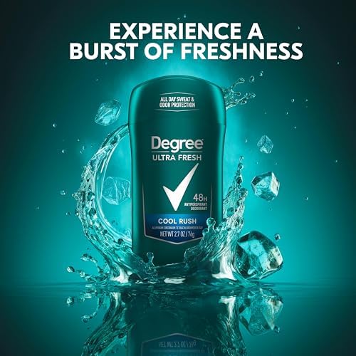Degree Men Ultra Fresh Antiperspirant Stick 4 Pack Cool Rush 2.7 oz