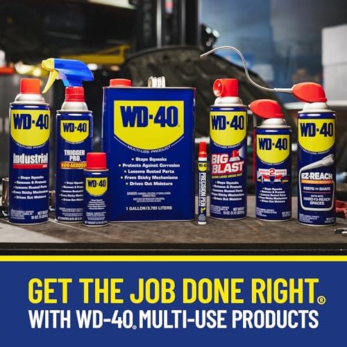 WD-40 Classic Product, Multi-Use Product, Smart Straw, 14.4 OZ [2-Pack]