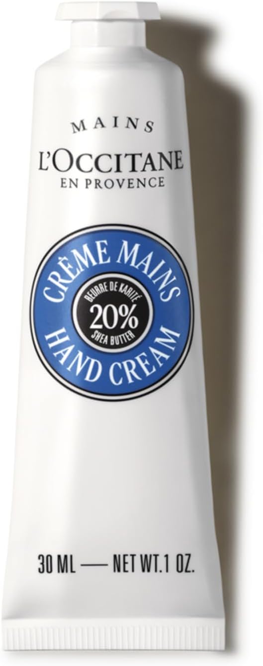 L'OCCITANE 20% Organic Shea Butter Hand Cream, Fast-Absorbing, Non-Greasy