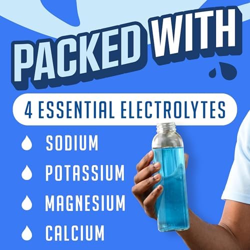Kool-Aid Hydration Drink Mix, 6 Packets, Blue Raspberry Lemonade, 1.32 oz