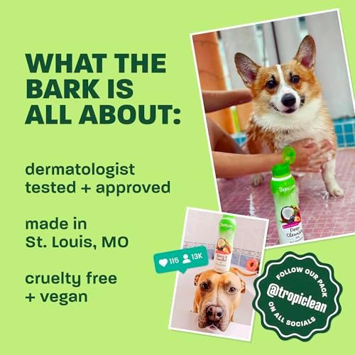 TropiClean Oatmeal Dog Shampoo, Medicated, 20oz