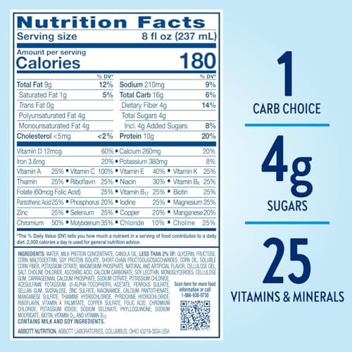 Glucerna Original Nutrition Shake to Support Blood Sugar Management