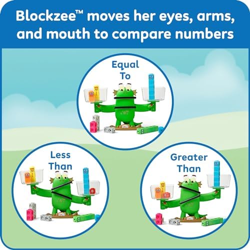 hand2mind Numberblocks Blockzee Balance Activity Set, Ages 3+
