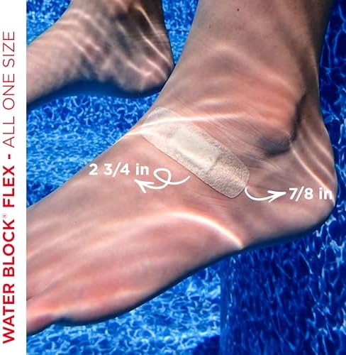 BAND-AID Brand Water Block Flex Adhesive Bandages, All One Size, 20 Count