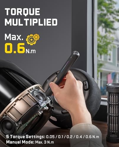 Fanttik E2 Ultra Electric Screwdriver, Screwdriver for Electronics (Grey)