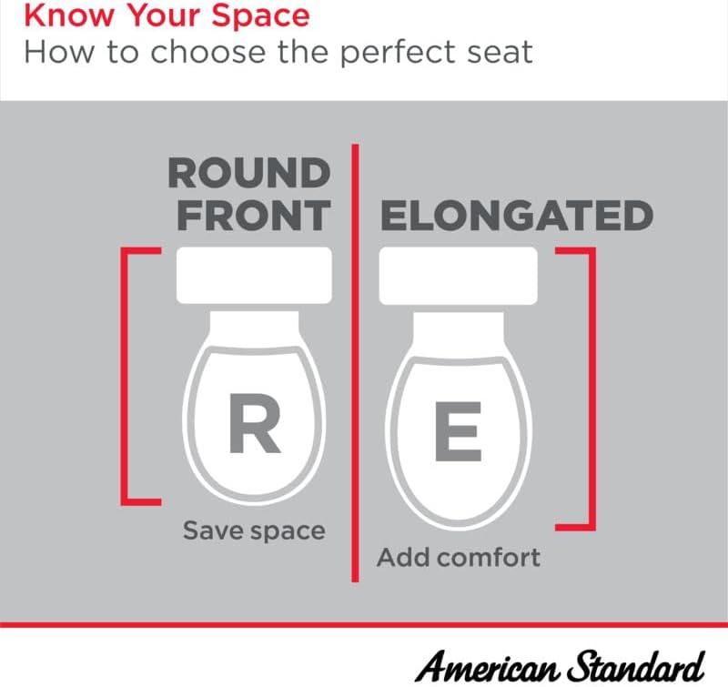 American Standard Transitional Elongated Toilet Seat, Soft Close, White