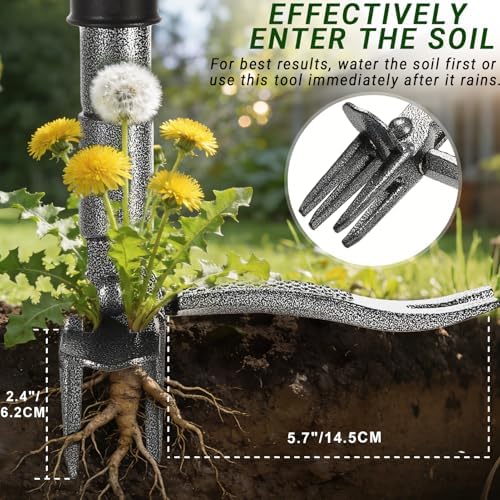 Weed Puller Tool for Garden Lawn Yard, 43.5"