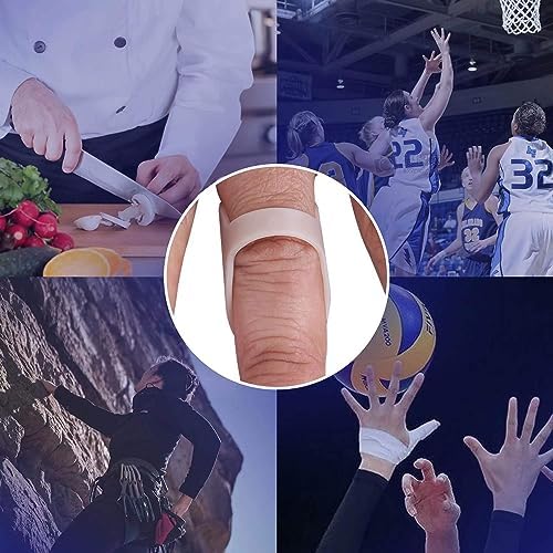 Soft Home 6 Pack Oval Finger Splints Waterproof Finger Splint for Arthritis, Trigger Finger,Mallet Fingers - Trigger Finger splints For Thumb, Index, Middle, Pinky or Ring Finger