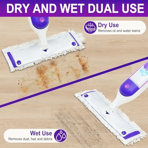 Cafonil 40 Pack Disposable Power Mop Pads for Swiffer Power Mop Pads