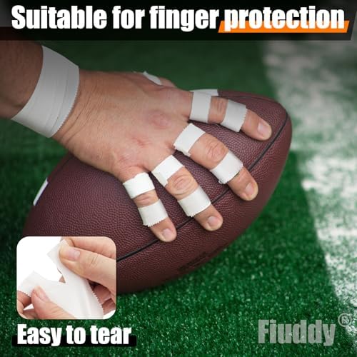 Professional White Athletic Sports Tape, 6 Pack Wrist Ankle Tape