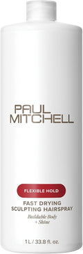 Paul Mitchell Fast Drying Sculpting Spray, Medium Hold, Touchable Finish, For All Hair Types