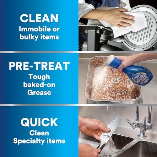 Dawn PRO Heavy Duty Powerwash Dish Spray for Commercial Use (16 oz, 6 pack)