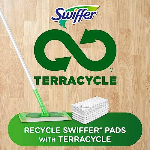 Swiffer Sweeper Heavy Duty Dry Multi-Surface Cloth Refills for Floor Sweeping and Cleaning, Unscented, 32 Count