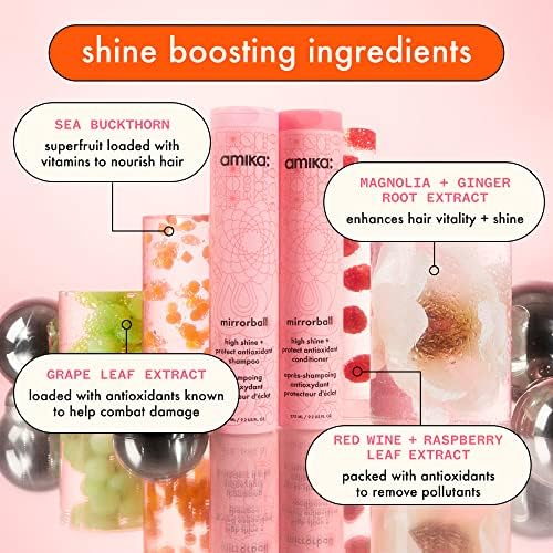 Mirrorball High Shine + Protect Antioxidant Conditioner, 275ml | amika
