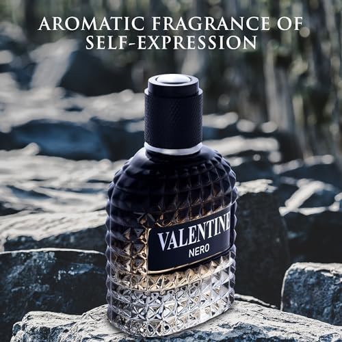 Valentine Nero for Men, Woody Aromatic Cologne, 3.4 fl oz