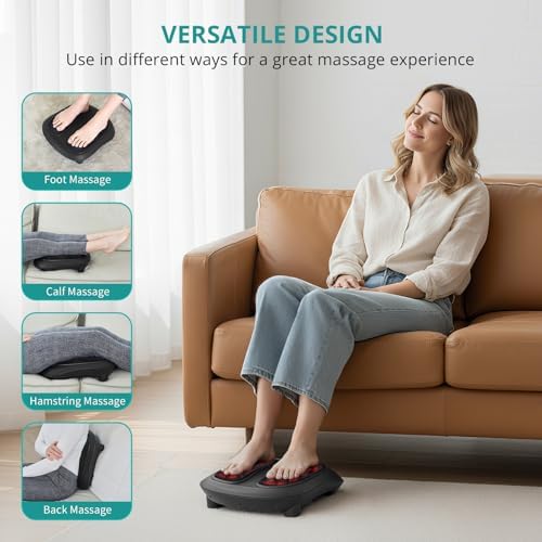 Nekteck Foot Massager with Heat, HSA Eligible FSA Massage Tools Gifts