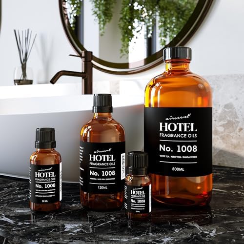 AirScent Hotel Diffuser Oil No. 1008 - White Tea, Aloe Sandalwood - 10 mL