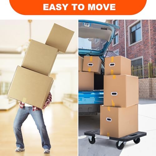MaxWorks 80854 Furniture Movers Dolly With Wheels - 200 lb. Capacity