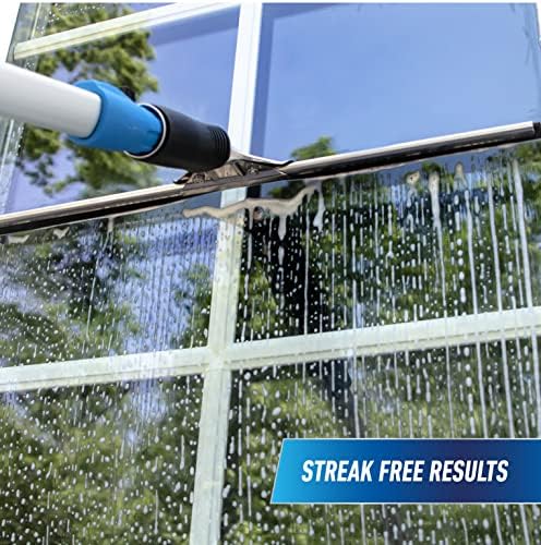Unger Professional Streak-Free EasyGlide Glass Cleaner Concentrate, 32 oz – Ammonia-Free, Makes 25 Gallons of Solution , Safe for Tinted Windows, LOW-E Glass, Windshields & Mirrors