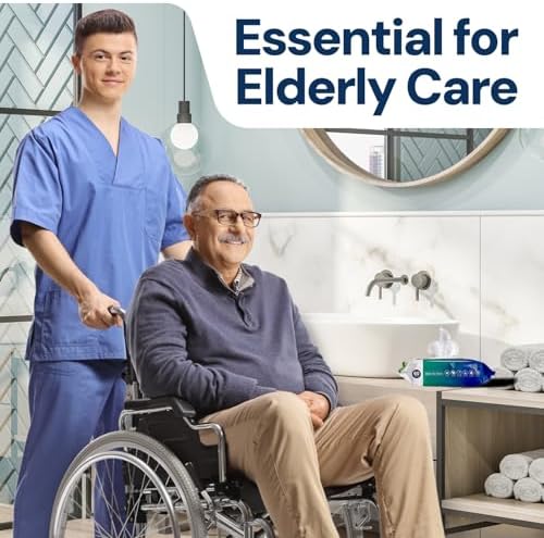 OPTEEL Adult Wipes for the Elderly – Extra Large 8x13, Pre-Moistened 720ct