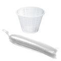 Dynarex 4258 Medicine Cup, 1 oz., Easy-to-Read CC and ML Graduation, Pack of 100
