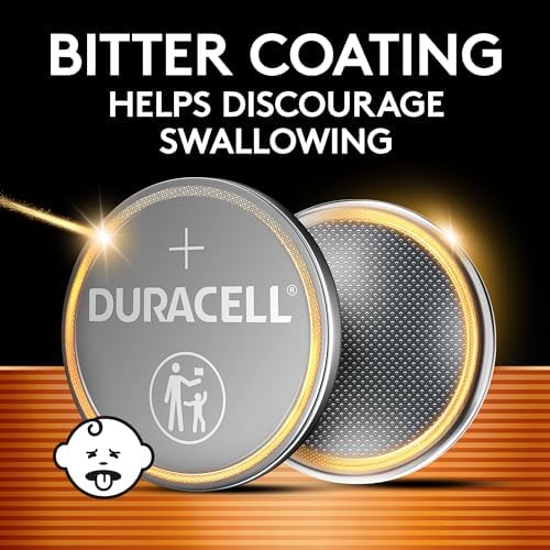 Duracell 2032 Lithium Battery, 8 Count, AirTag & Key Fob, CR2032 3V Cell