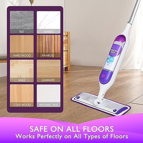 Reusable Power Mop Refills Pads Compatible with Swiffer PowerMop