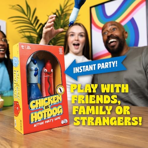 Big Potato Chicken vs Hotdog Action Party Game for Kids and Adults