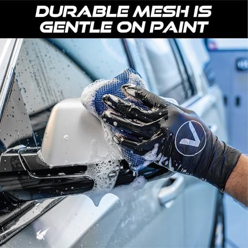 VIKING Mesh Bug Sponge, Bug and Tar Remover for Car, 1 Pack