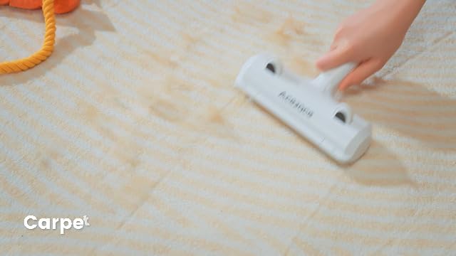 ACE2ACE Pet Hair Remover, Reusable Lint Roller for Cat and Dog Hair, White
