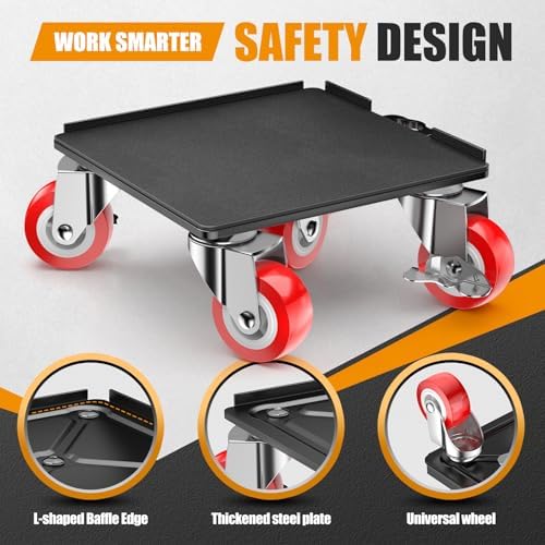 LOYAL TIGER Furniture Dolly, 1000LBS Furniture Movers with Wheels