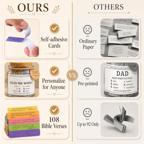 Read Me When Bible Verse Jar for Daily Encouragement