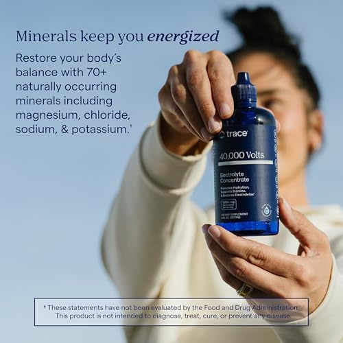 Trace Minerals 40,000 Volts Electrolyte Concentrate, 48 Servings