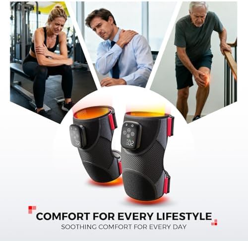 LTW Knee Massager with Heat and Red Light Therapy for Knee Pain Relief