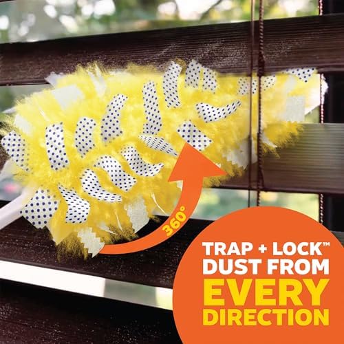 Swiffer Dusters Heavy Duty Multi-Surface Duster Refills for Cleaning, Unscented, 11 Count