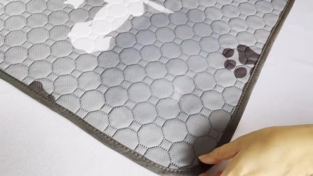 WanpeeGoo Washable Pee Pads for Dogs, Waterproof, 18 x 24 in, 4 Pack, Gray | Super Absorbent, Waterproof and Non-Slip; Washable, Reusable Dog Pads for Crates, Playpens, Floors, Furniture and Travel