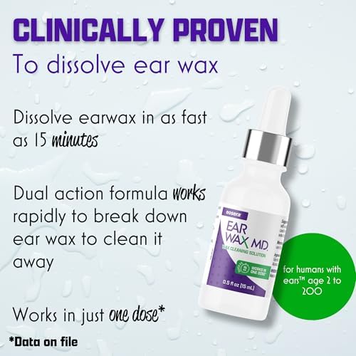 eosera Ear Wax MD Ear Wax Dissolving Drops - 15 mL