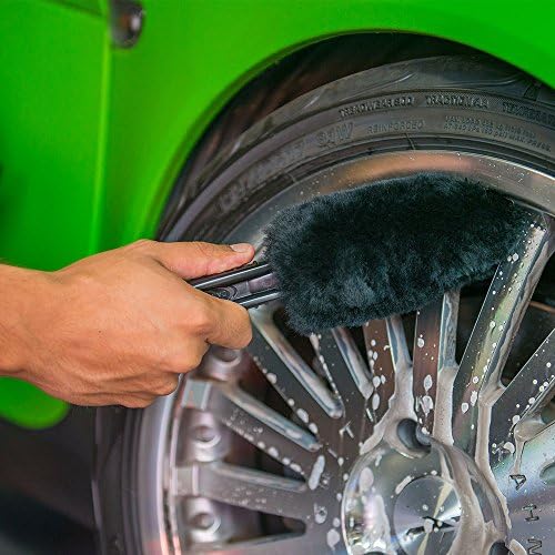 Chemical Guys, Gerbil Wheel & Rim Brush, Soft Natural Bristles, for Tires