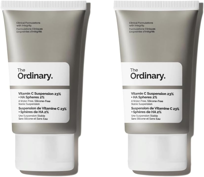 The Ordinary Vitamin C Suspension 23% + Hyaluronic Acid Spheres 2%, Serum with Pure L-Ascorbic Acid