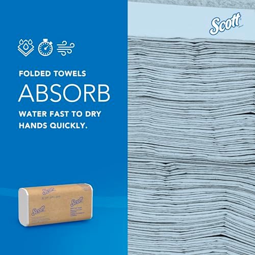 Scott Professional Multifold Paper Towels, Bulk, 16 x 250 Sheets (01804)