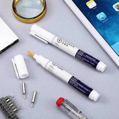 3 Pcs No Clean Soldering Pen Rosin Solder Pen for PCB Electronics Welding