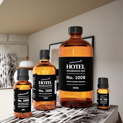 AirScent Hotel Diffuser Oil No. 1008 - White Tea, Aloe Sandalwood - 10 mL