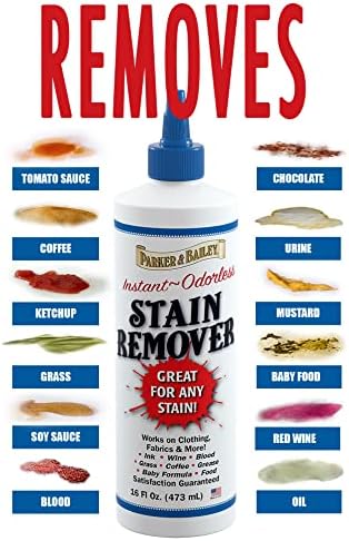 Parker and Bailey Blood Stain Remover - Fabric Carpet Mattress 16oz