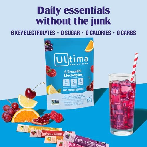 Ultima Replenisher Original Variety Electrolyte Packets, 20 Stickpacks