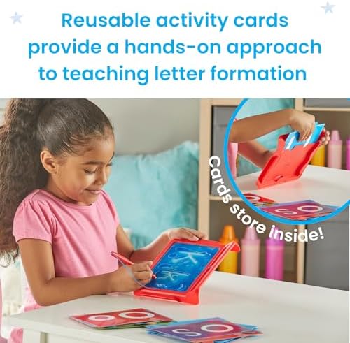 hand2mind Letter Tracing Sensory Pad, Fine Motor Activities, Ages 3+