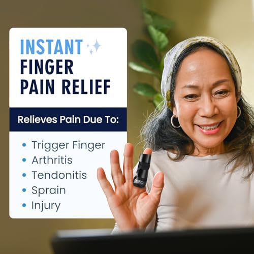 Dr. Frederick's Padded Trigger Finger Splint, Adjustable, Regular Fit, 2 ct