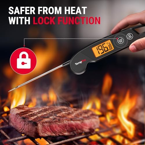 TempPro TempSwift 1 Sec Digital Meat Thermometer Instant Read Thermometer